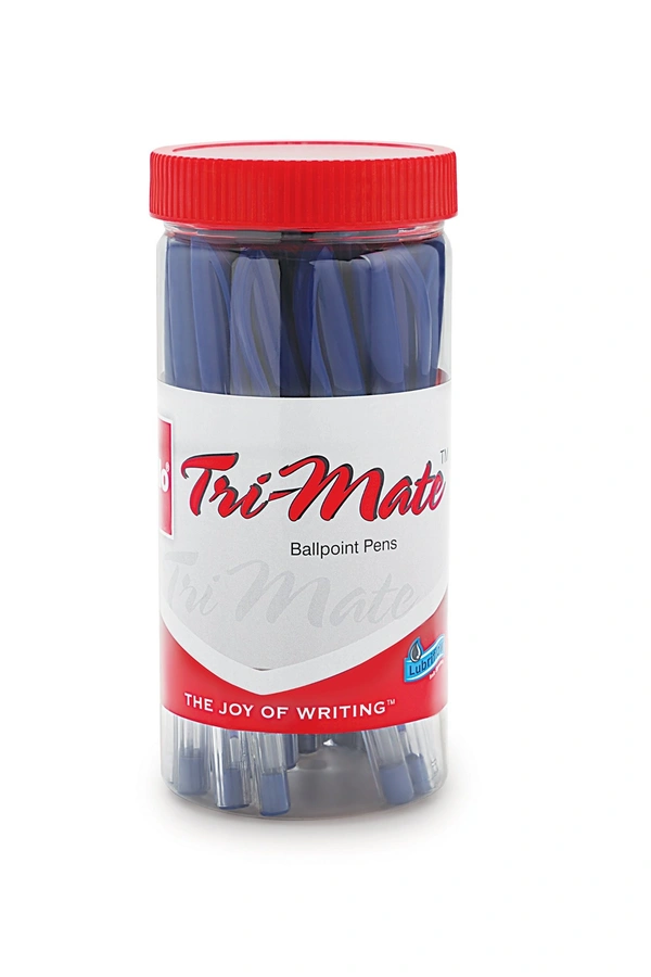 Cello Finegrip Blue Pen (Jar): 25 Pieces - 25 Pieces