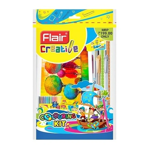 Flair Creative Colouring Kit: 1 Unit - 1 Unit