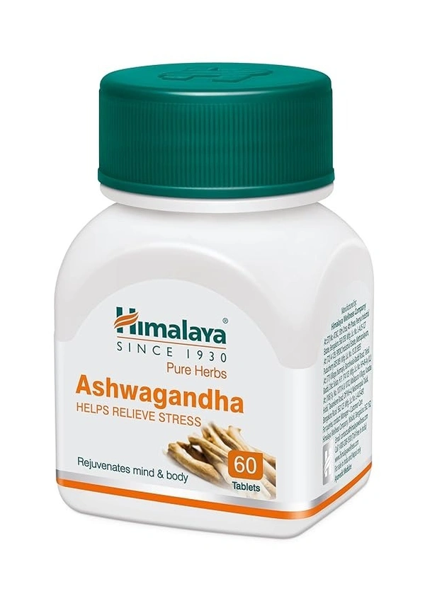 Himalaya Himalaya Ashvagandha General Wellness: 60 Tablets - 60 tablets