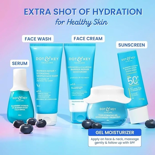 Dot & Key  Dot & Key 72HR Hydrating Gel + Probiotics: 60 ml - 60 ml