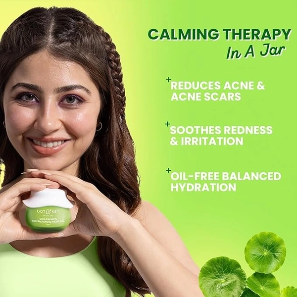 Dot & Key  Dot & Key Cica Calming Skin Renewing Night Gel: 60 ml - 60 ml