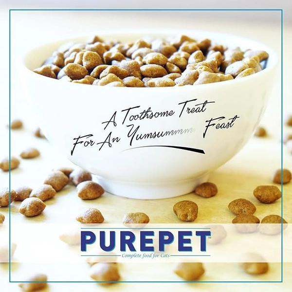 Purepet Ocean Fish Adult Cat Food: 1 kg - 1 kg
