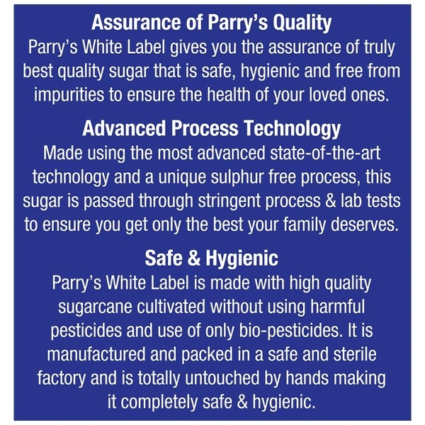 Parry's White Label Sugar: 5 kgs - 5kg