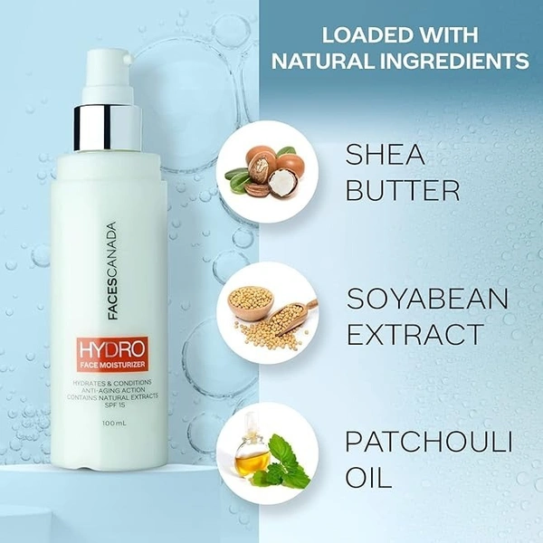Faces Canada Hydro Face Moisturizer: 100 ml - 100ml