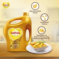 Saffola Gold Multi-Source Edible Oil (3 L): 2.73 kg - 3L
