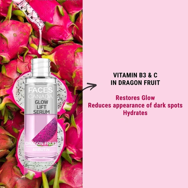  Faces Canada Faces Canada Glow Lift Serum Dragon Fruit: 27 ml - 27ml