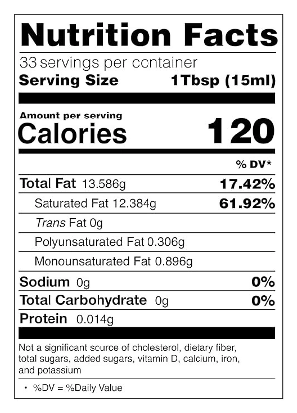 Gramiyaa Wood Cold Pressed Coconut Oil (500 ml): 453 g - 500ML