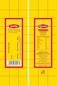 Ramdev Turmeric Powder: 200 g - 200g