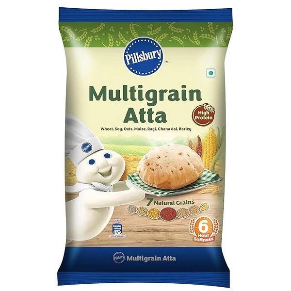 Pillsbury Pillsbury Multi Grain Atta: 5 kgs - Pillsbury