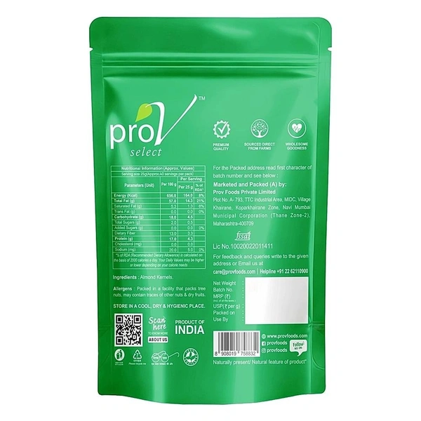 ProV Select California Almonds: 1 kg - 1kg