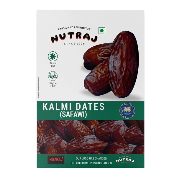Nutraj Kalmi Seeded Dates (Safawi): 500 g - 500g