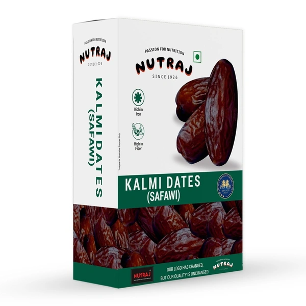 Nutraj Kalmi Seeded Dates (Safawi): 500 g - 500g