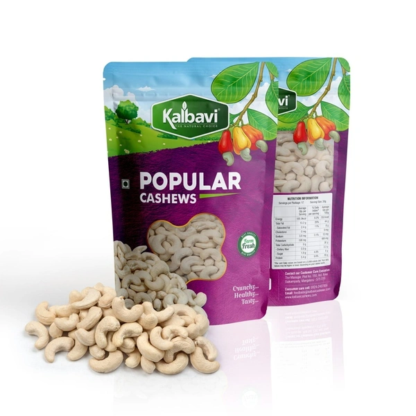 Kalbavi Popular Cashews: 500 g - 500g