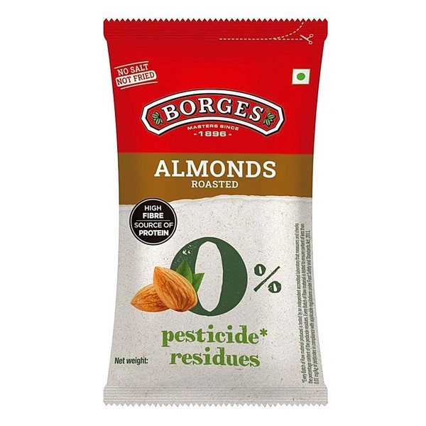 Borges Almonds Roasted: 500 g - 500g