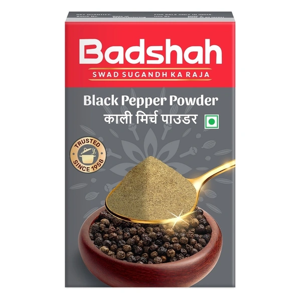 Badshah Black Pepper Powder: 50 g - 50