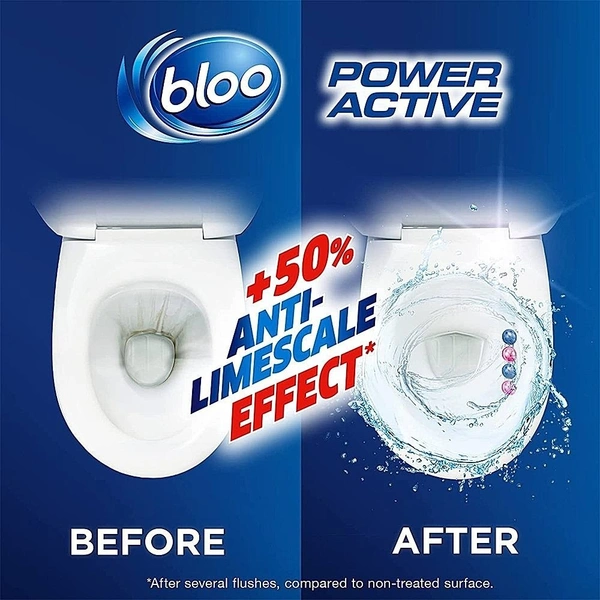 Bloo Toilet Rim Flower - Power Active: 50 g - 50g