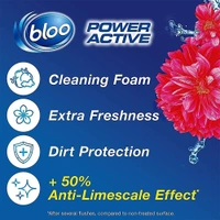 Bloo Toilet Rim Flower - Power Active: 50 g - 50g
