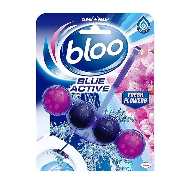 Bloo Toilet Rim Fresh Flower - Blue Active: 50 g - 50g