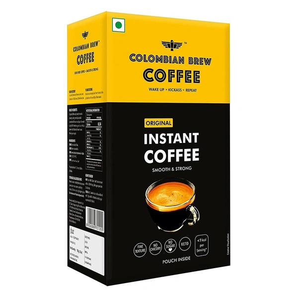 Colombian Brew Instant Coffee Original: 100 g - 100g