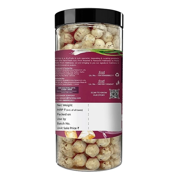 Farmley Cream & Onion Makhana Jar: 83 g - 83g