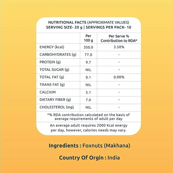 Farmley Prasadam Makhana Pouch: 200 g - 200g