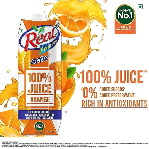 Real Activ Orange: 1 L - 1l