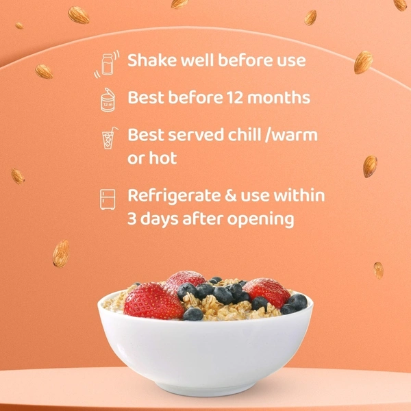 So Good Plant Based Almond Beverage Unsweetened: 1 L - 1l