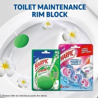 Harpic Hygienic Toilet Rim Block - Jasmine: 26 g - 26g