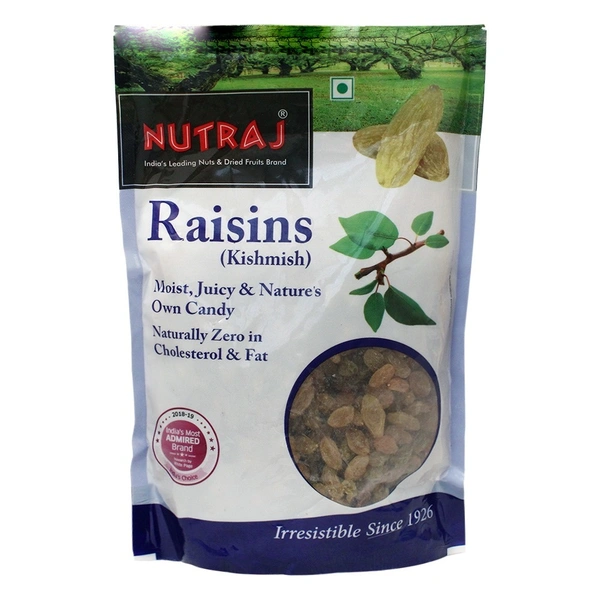 Nutraj Raisins - Kishmish: 500 g - 500g