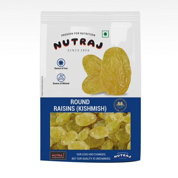 Nutraj Raisins - Kishmish: 500 g - 500g