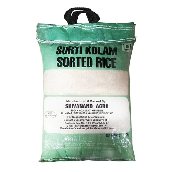 GB Surti Kolam Sorted Rice: 5 kgs - 5kg