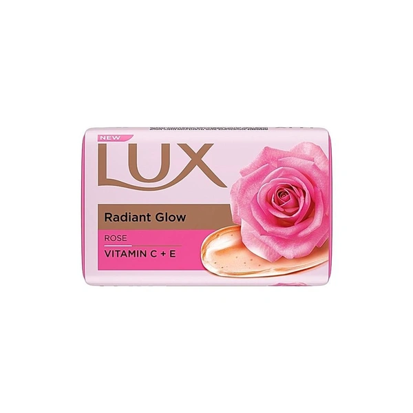 Lux Radiant Glow Rose & Vitamin C+E Beauty Soap: 3X150 g - 3X150 g