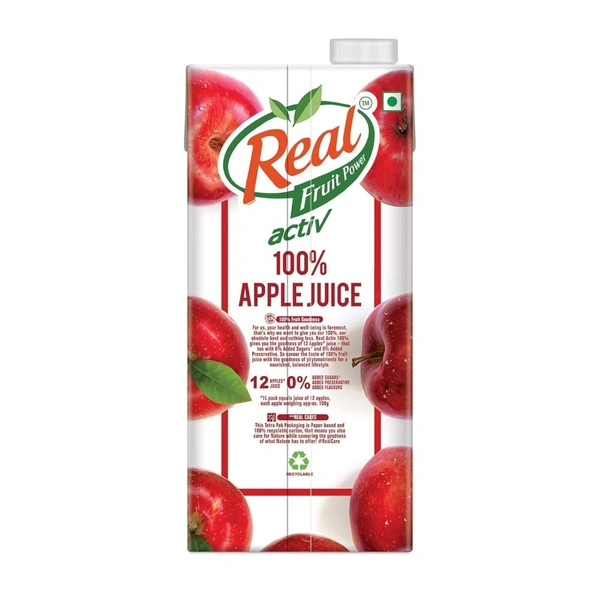 Real Activ Apple: 1 L - 1l