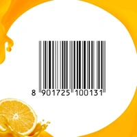 B Natural Orange Fruit Beverage: 1 L - 1l
