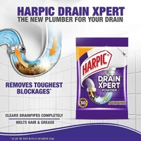 Harpic Drain Xpert Powder: 45 g - 45g