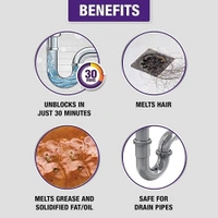 Harpic Drain Xpert Powder: 45 g - 45g