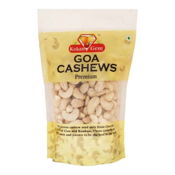 Kokan Gem Goa Cashew Premium (Kaju): 500 g - 500g