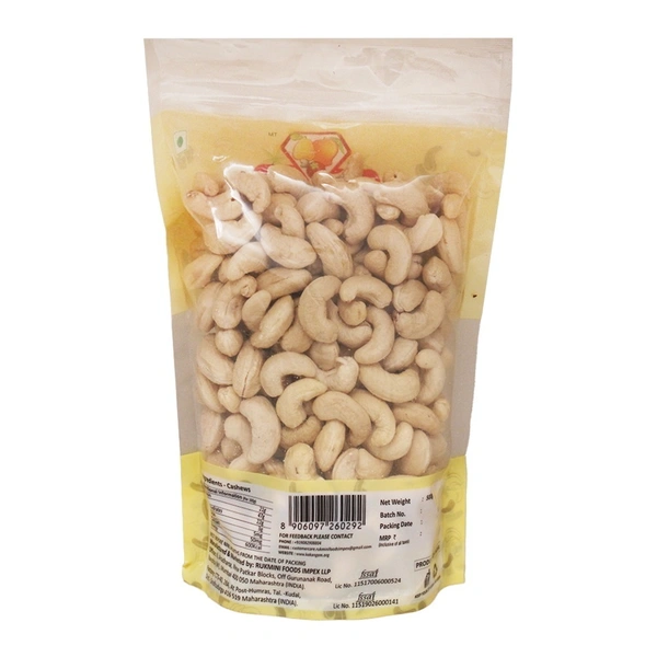 Kokan Gem Goa Cashew Premium (Kaju): 500 g - 500g