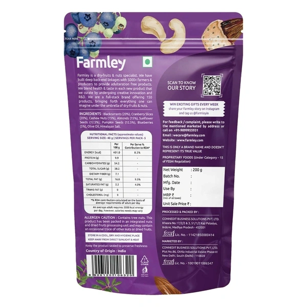 Farmley Trail Mix: 200 g - 200g