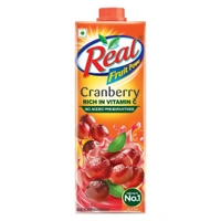 Real Fruit Power Cranberry: 1 L - 1l