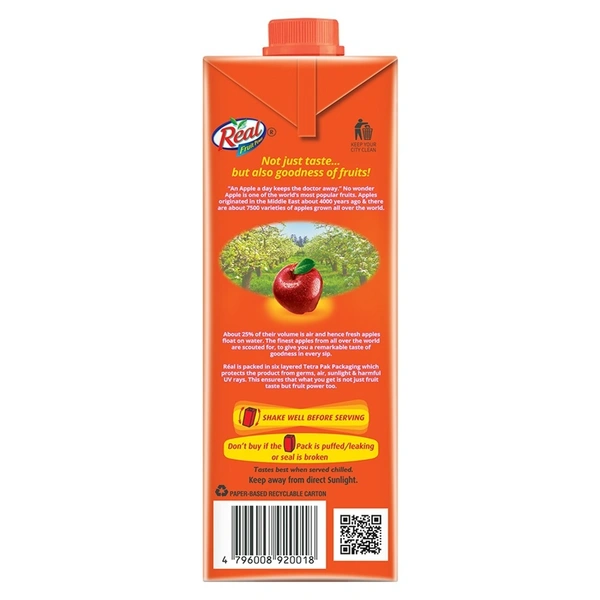 Real Fruit Power Apple: 1 L - 1l