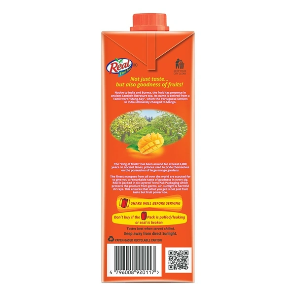 Real Fruit Power Mango: 1 L - 1l