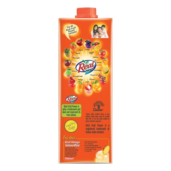Real Fruit Power Mango: 1 L - 1l