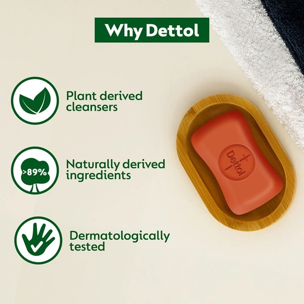 Dettol Original Soap: 5x150 g - 5x150 g