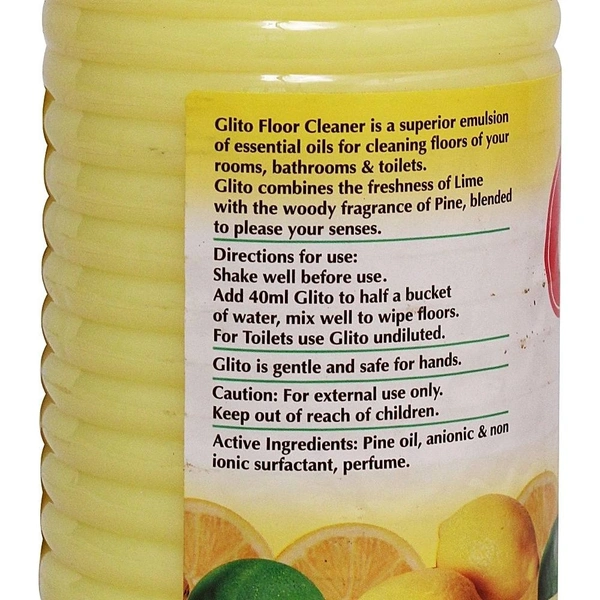 Glito Lime Perfumed Floor Cleaner: 1 L - 1l