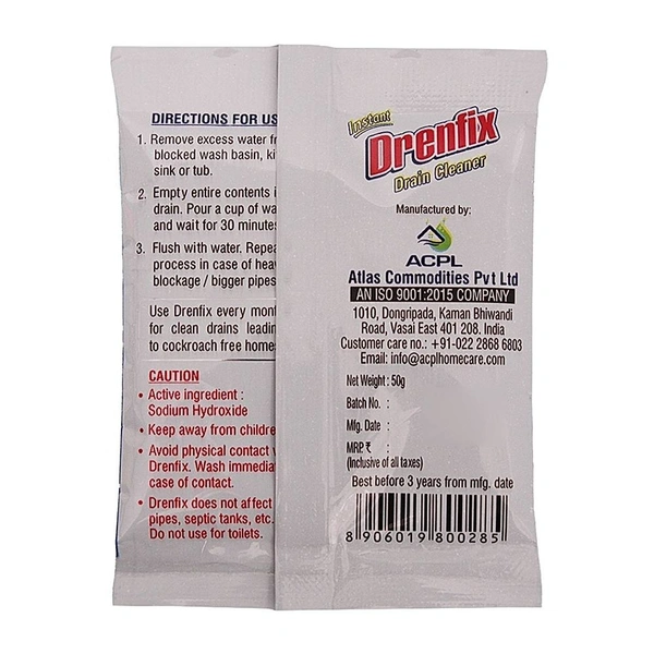 Drenfix Drenfix Drain Cleaner: 50 g - 50g