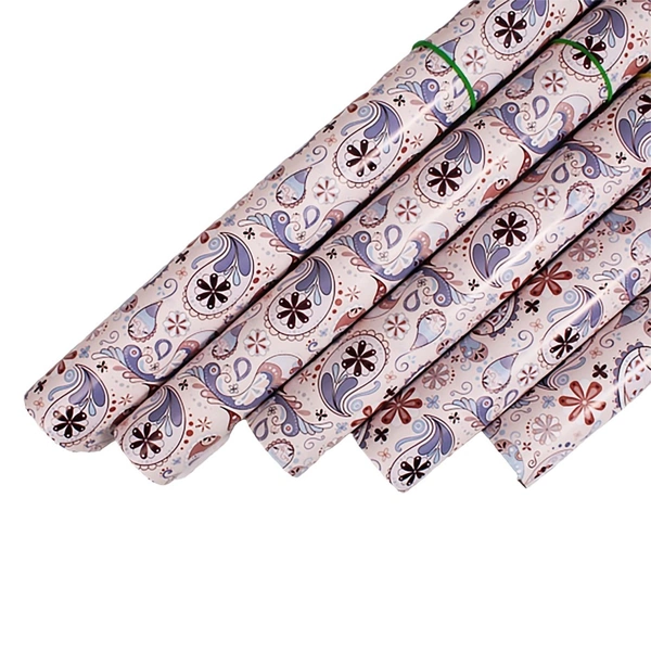 Archies Ltd Archies Madhubani Gift Wrapping Paper Aami Design Printed: Pack of 5 - Pack of 5