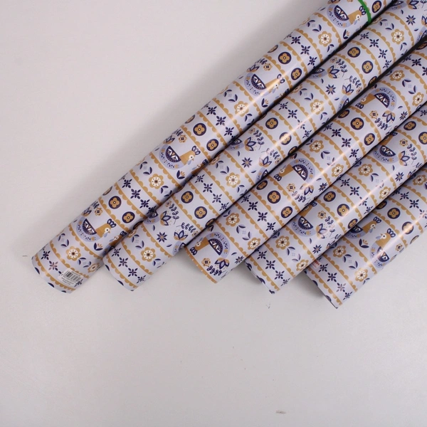 Archies Ltd Archies Madhubani Gift Wrapping Paper Duck Printed: Pack of 5 - Pack of 5