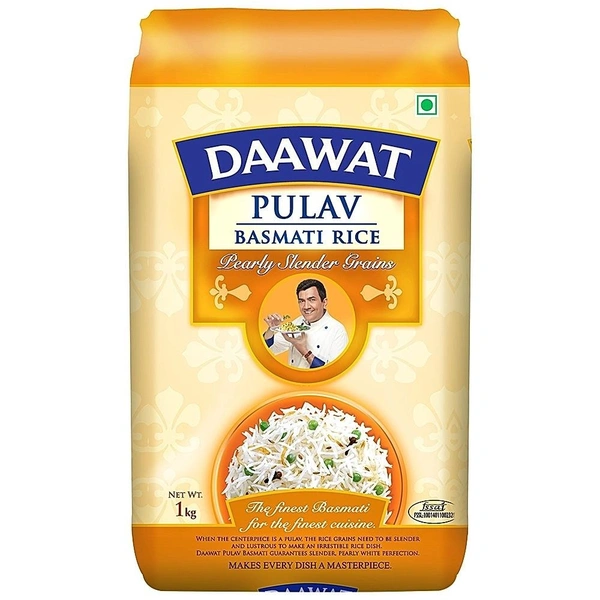  Daawat  Daawat Pulav Basmati Rice: 1 kg - 1kg