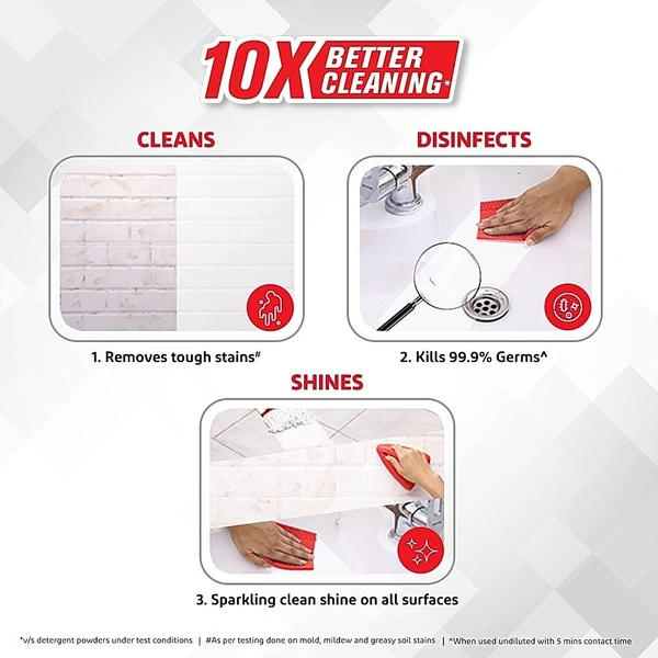 Harpic Bathroom Cleaner Lemon: 1 L - 1l